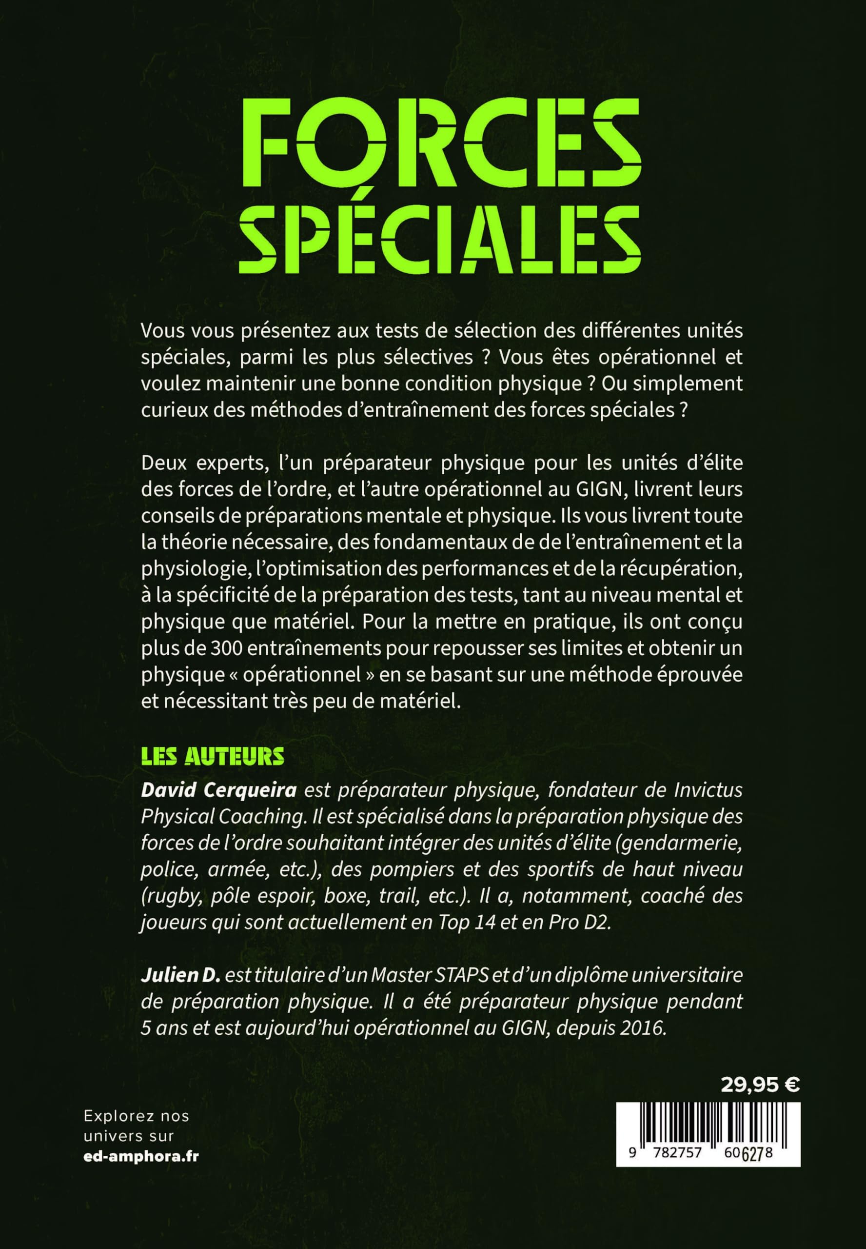 Forces spéciales - Préparation et entraînement: Plus de 375 séances d'entraînement tactical-fit