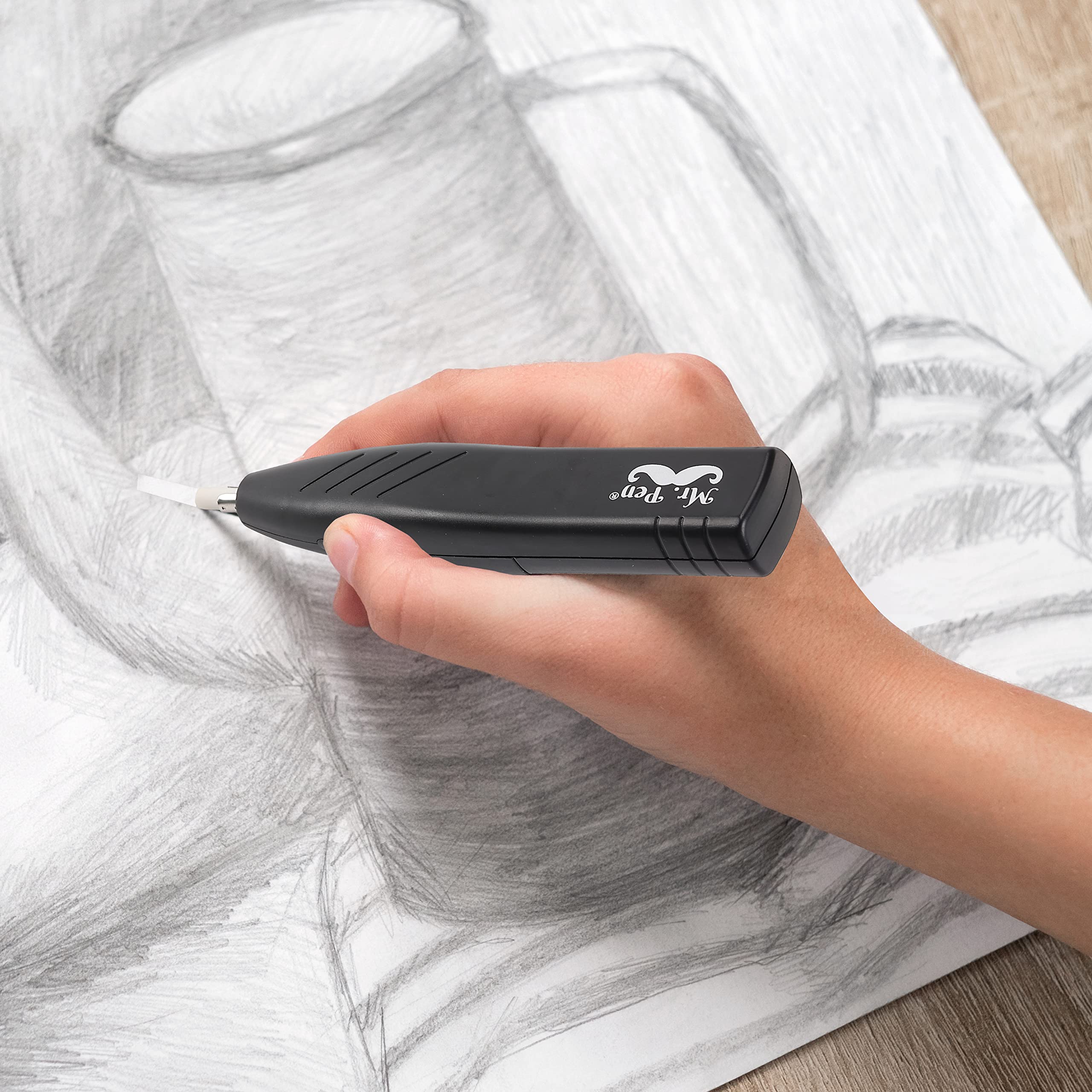 Buy Mr. Pen Electric Eraser Kit, 36 Eraser Refills and 1 Brush