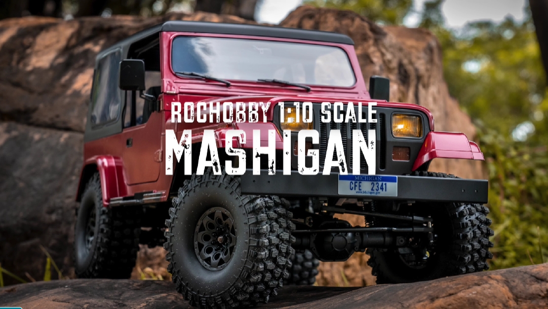 Amazon.com: Rochobby BEEZRC 1/10 Mashigan RC Rock Crawler