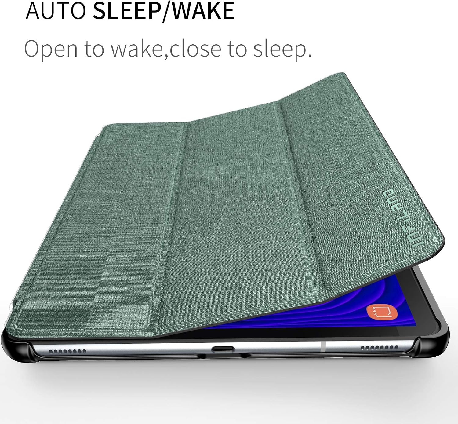 INFILAND Samsung Galaxy Tab S5e Case Compatible with Samsung Galaxy Tab S5e 10.5 inch Model SM-T720/T725 2019 Release (Auto Wake/Sleep), Mint Green