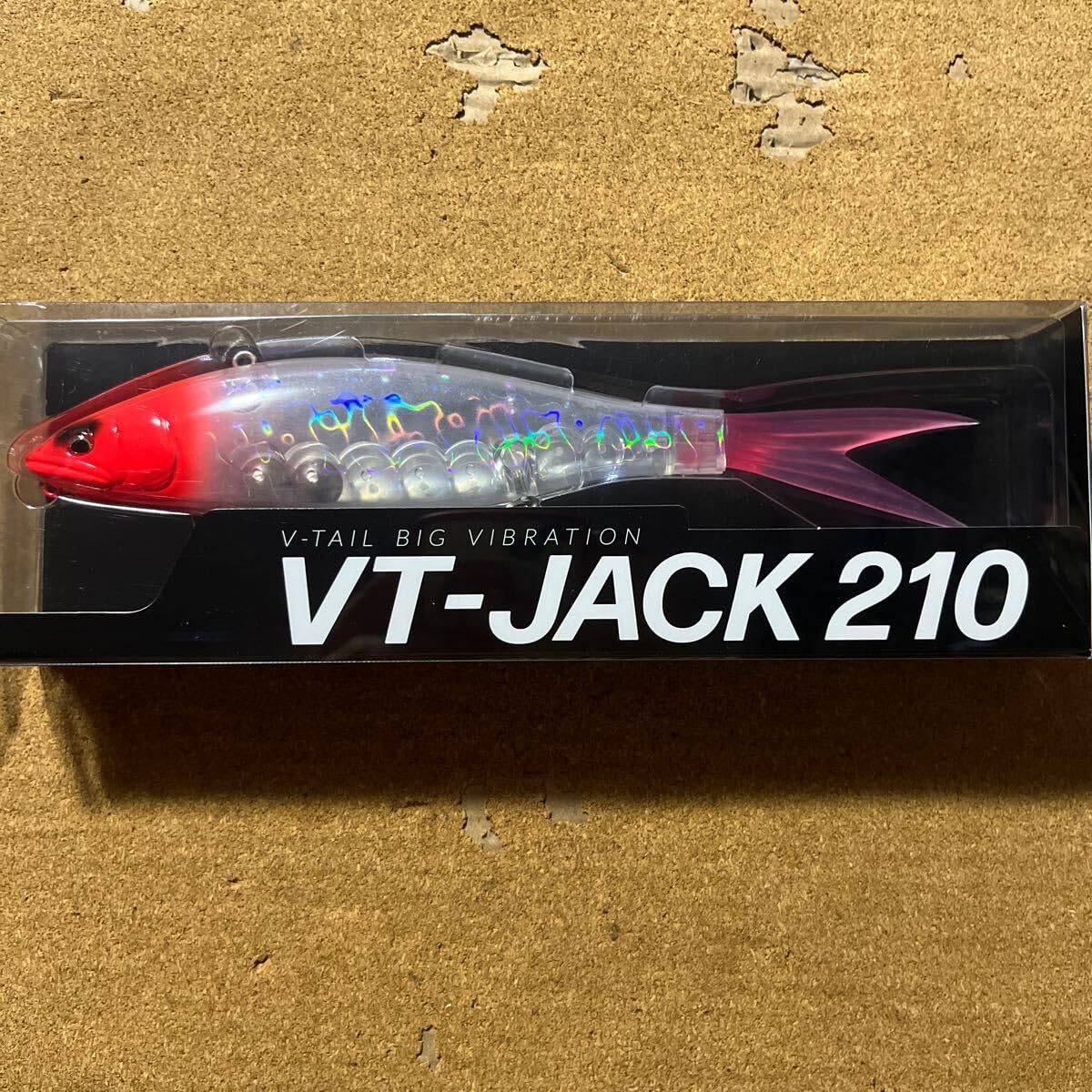 Amazon.co.jp: フィッシュアロー VT-JACK 210 クリアレッドヘッド VT