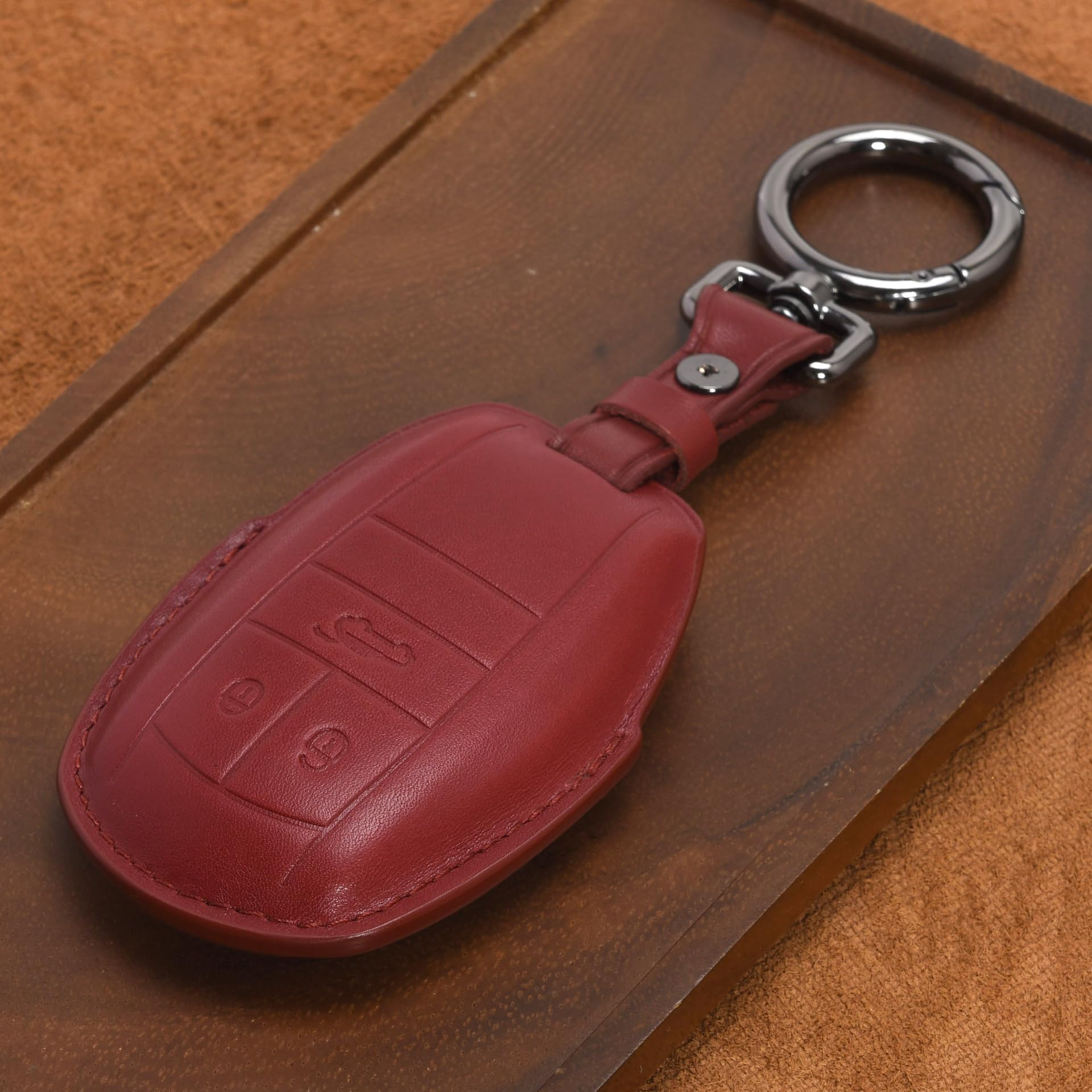 Mpazzz Silver Car Key Cover For Bentley Continental Gt/Continental Gtc/Flying Spur/Bentayga, Key Pouch, Remote Control Cover, Key Protective Shell,
