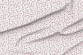 Spoonflower Fabric - Fireman Fire Truck Nursery Decor Boy Printed on Petal Signature Cotton Fabric by The Yard - Sewing Quilting Apparel Crafts Decor