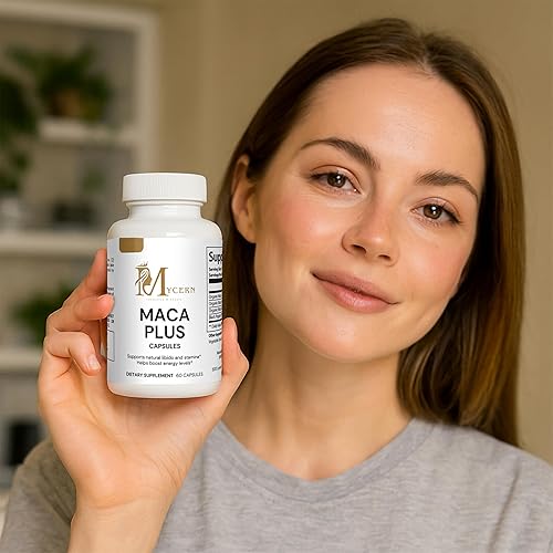 Miniatura 7 de Maca Plus Cápsulas con Maca roja, negra y amarilla  Mezcla de raíces de alta potencia de 1500 mg  60 cápsulas  Apoya el estilo de vida activo