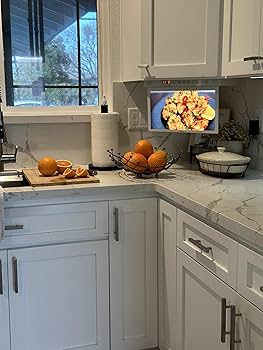 Amazon.com: SYLVOX Kitchen TV,15.6 inch Under Cabinet TV