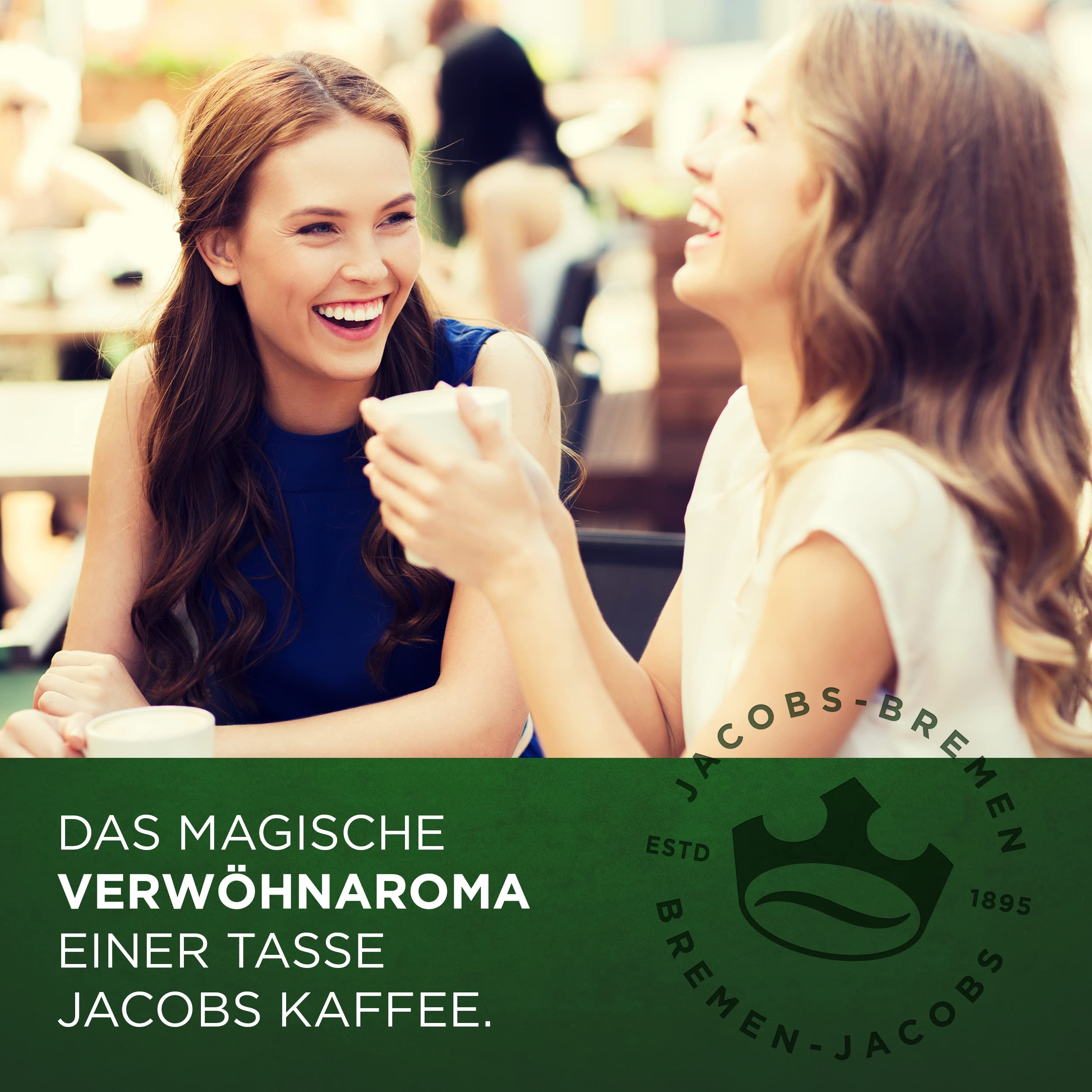 Jacobs Krönung Professional Filterkaffee, Portionsbeutel (80 Stück à 60g = 4,8kg), Portion für 2,2l-2,5l Kaffeekanne
