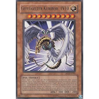 DP1-DE006 - Gefl gelter Kuriboh LV10 - Rare - Unlimitiert - DEUTSCH - Duelist Pack 1 - Jaden Yuki - mit LMS Trading Fieldcenter-Karte Yugioh