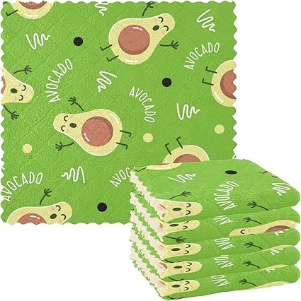 Amazon Co Jp キッチンクロス ぞうきん 台拭き ふきん 雑巾 布巾 キッチンタオル 吸水 アボカド 可愛い かわいい 緑 グリーン 人気 おしゃれ 6枚セット ホーム キッチン Amazon Co Jp キッチンクロス ぞうきん 台拭き ふきん 雑巾 布巾 キッチンタオル 吸水 アボカド 可愛い かわいい 緑 グリーン 人気 おしゃれ 6枚セット ホーム キッチン