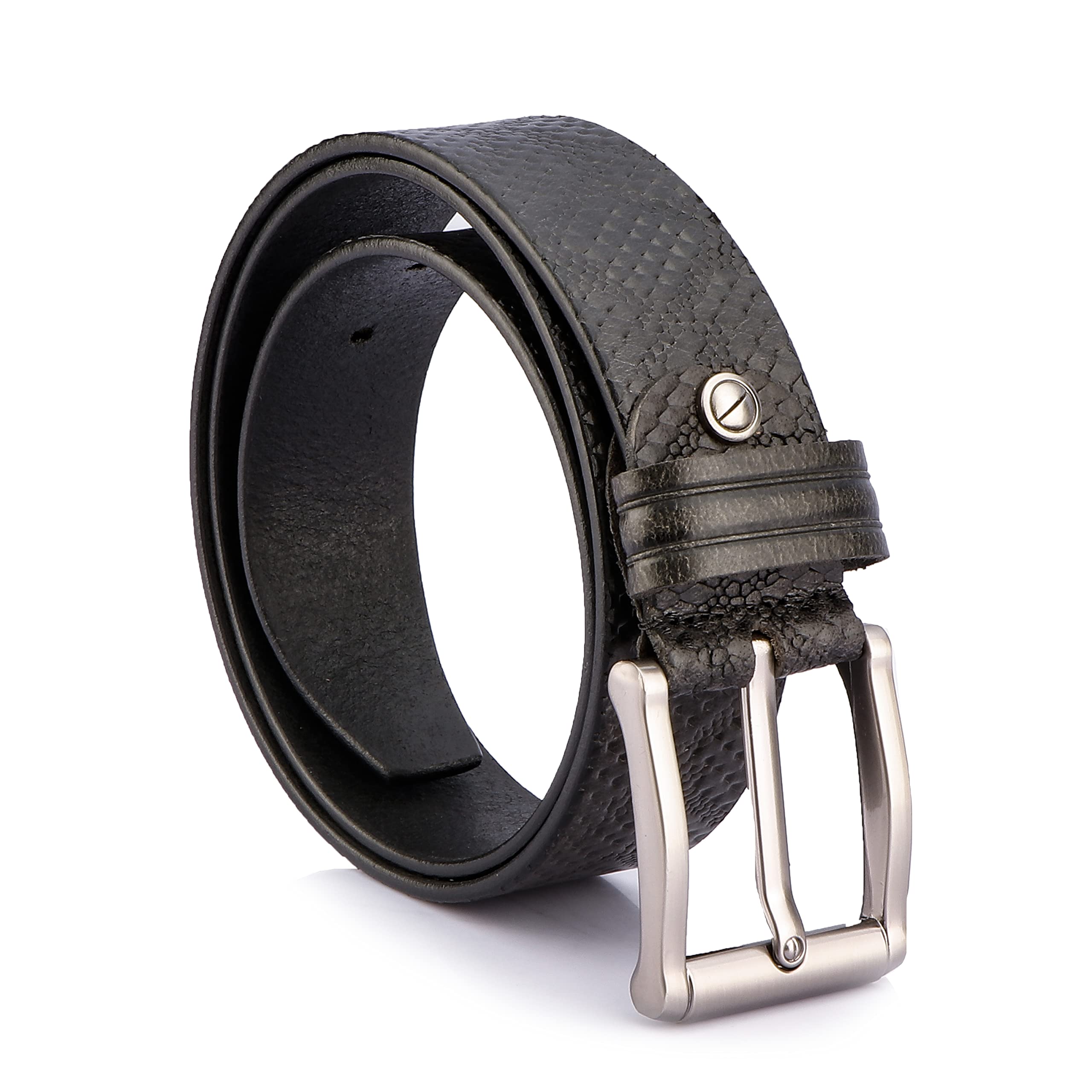 Pure Leather Belt for Jeans 40mm width casual branded black,brown,tan color for men-image-32