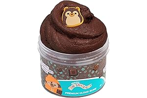 Chocolate Squishmallows Hans The Hedgehog Premium Scented Slime