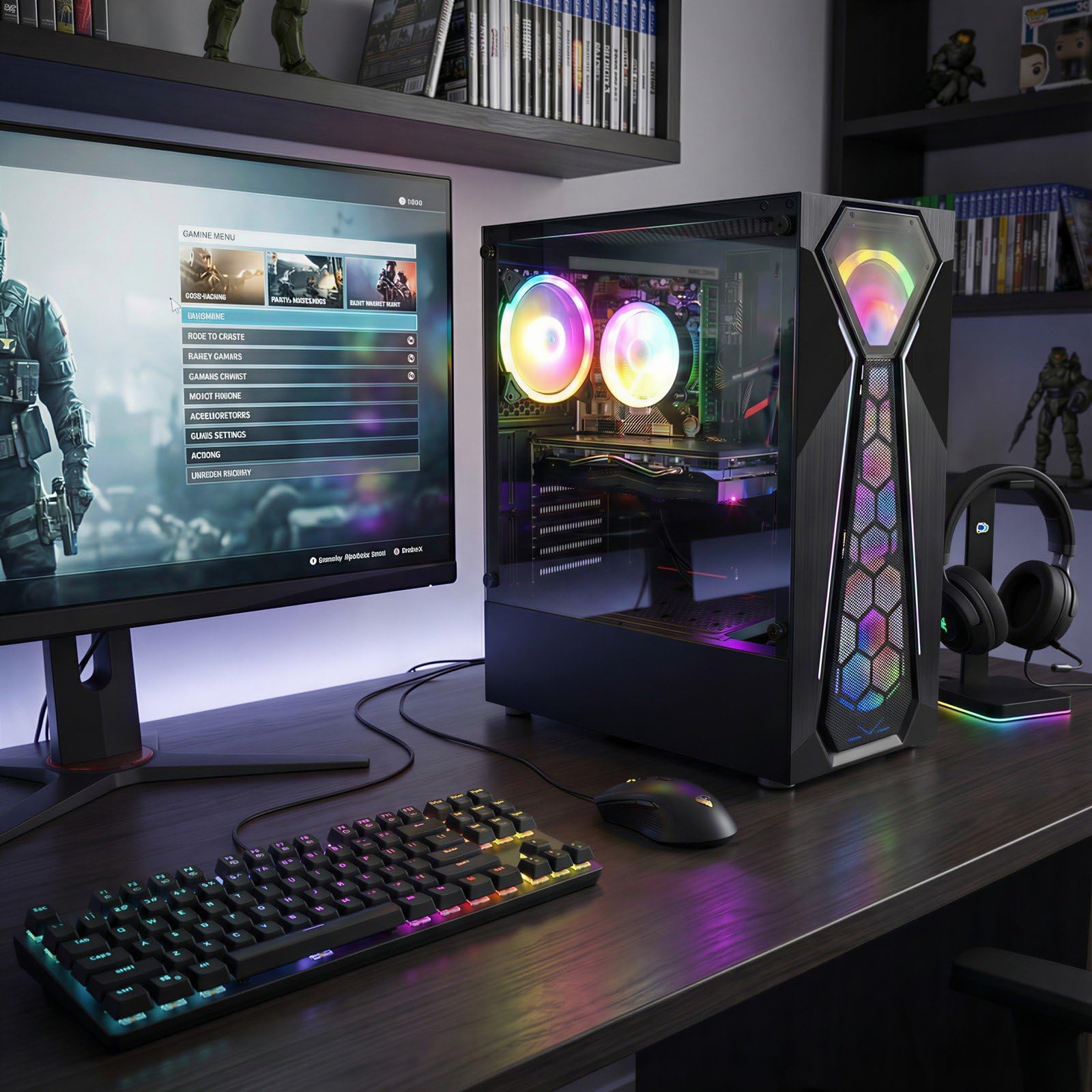 Amazon.com: STGAubron Gaming PC Computer Desktop, Intel 10th Gen
