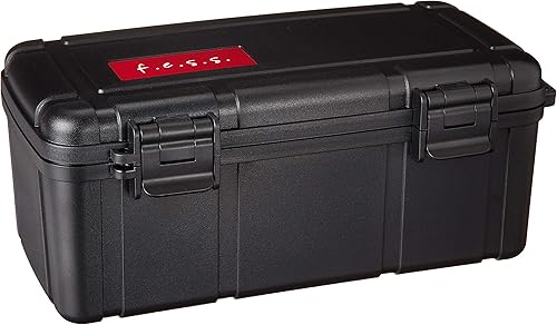 Cava de puros Fess F15, para viaje, impermeable, para 10 a 15 puros