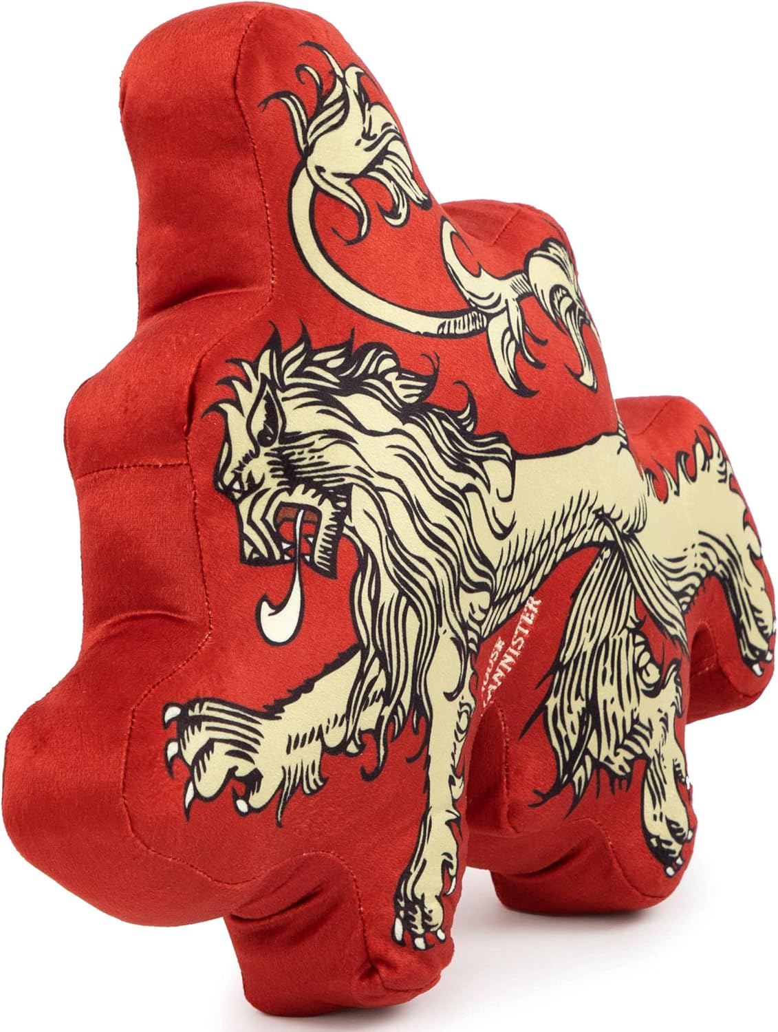 Jay Franco Game of Thrones Lannister Shaped Decorative Pillow - Super Soft Throw Plush Pillow - Measures 14 Inches (Official Game of Thrones Product)