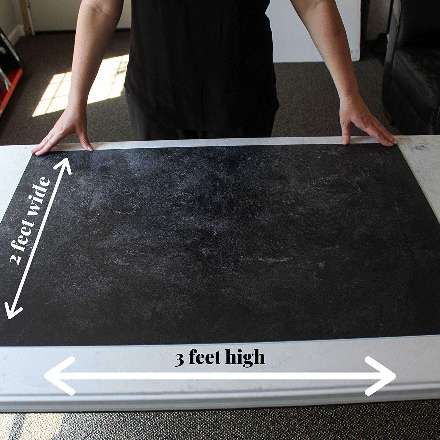 Weekly Top Sale Bessie Bakes Black Textured Paint Replicated Photography Backdrop Board for Food & Product Photography 2 ft Wide x 3ft Long 3 mm Thick Moisture Resistant Stain Resistant Lightweight 70% Off Everything Bessie Bakes Black Textured Paint Replicated Photography Backdrop Board for Food & Product Photography 2 ft Wide x 3ft Long 3 mm Thick Moisture Resistant Stain Resistant Lightweight