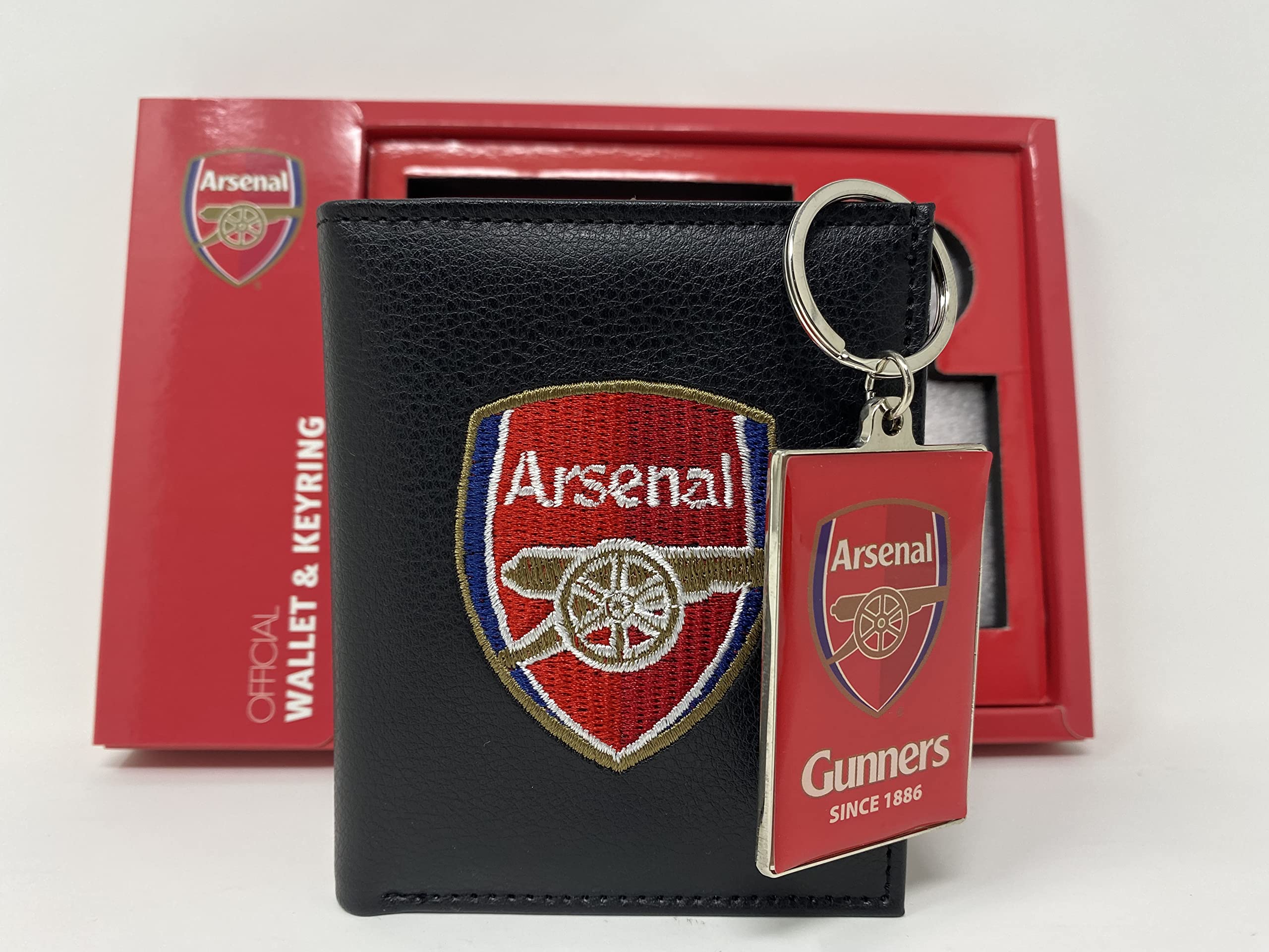 Arsenal FC - Juego de cartera y llavero de regalo