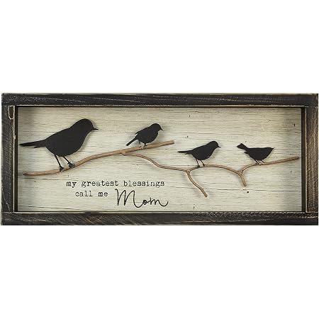 Youngs Inc Targa Da Parete 3D A Forma Di Cane In Legno - Decorazione Multicolore 40,6x50,8 Cm