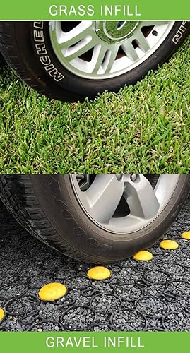 Miniatura 5 de Truegrid Pro Plus (4.6 cm de profundidad), pavimentadores permeables, para carreteras, estacionamientos, establos (10 unidades de 12.2 m)