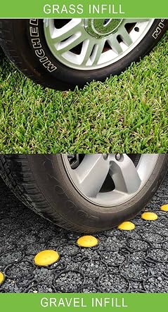 | PRO Plus Permeable Pavers | Designed for Roads, Parking Lots, Stables | Outdoor Pavers | 1.8 Depth, 250,000+ lb Load Class | Pack of 10 (40 Square Feet)