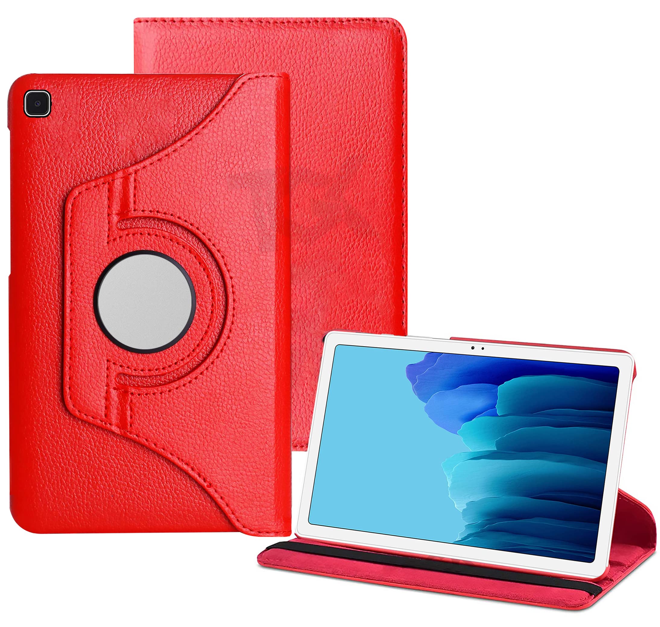 TGK Rotating Cover for Samsung Galaxy Tab A7 LTE 10.4 inch Case SM-T500/T505/T507 (Red) (B08SMH7KRF) Amazon Price History, Amazon Price Tracker