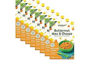 Sprout Organic Baby Food 5-Ounce Variety Pack of Apple Mango Puree, Carrot...