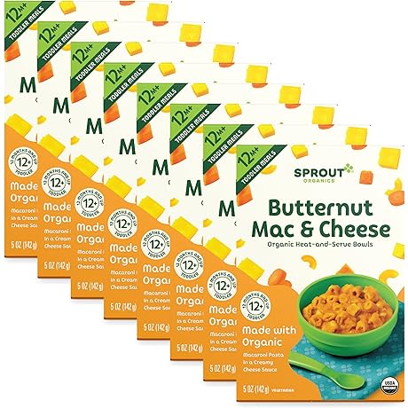 Sprout Organic Baby Food 5-Ounce Variety Pack of Apple Mango Puree, Carrot...