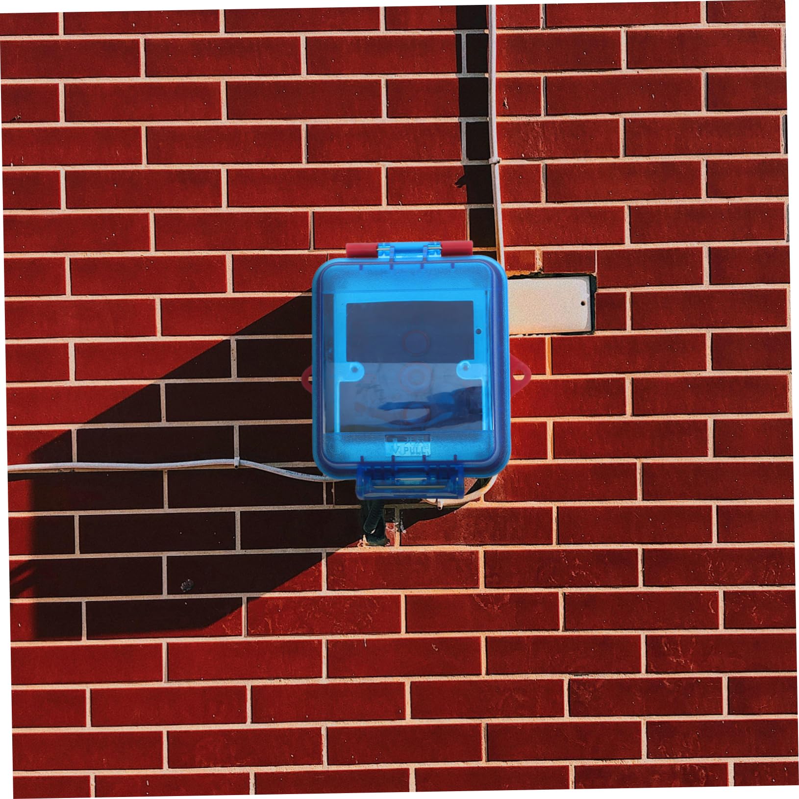Cubierta Protectora de Punto de Llamada de Incendio Compatible con Sap-mfs Fabricada Material Resistente al Agua para Instalaciones de Seguridad Edificios y Oficinas