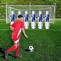 Vista 2 de Inflatable Soccer Dummy Goalkeepr Air Mannequin Free Kick Wall Goalkeeper Defender Training