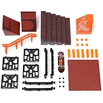 知育玩具 Score Tray Tech Deck, Pyramid Shredder, X-Connect Park Creator