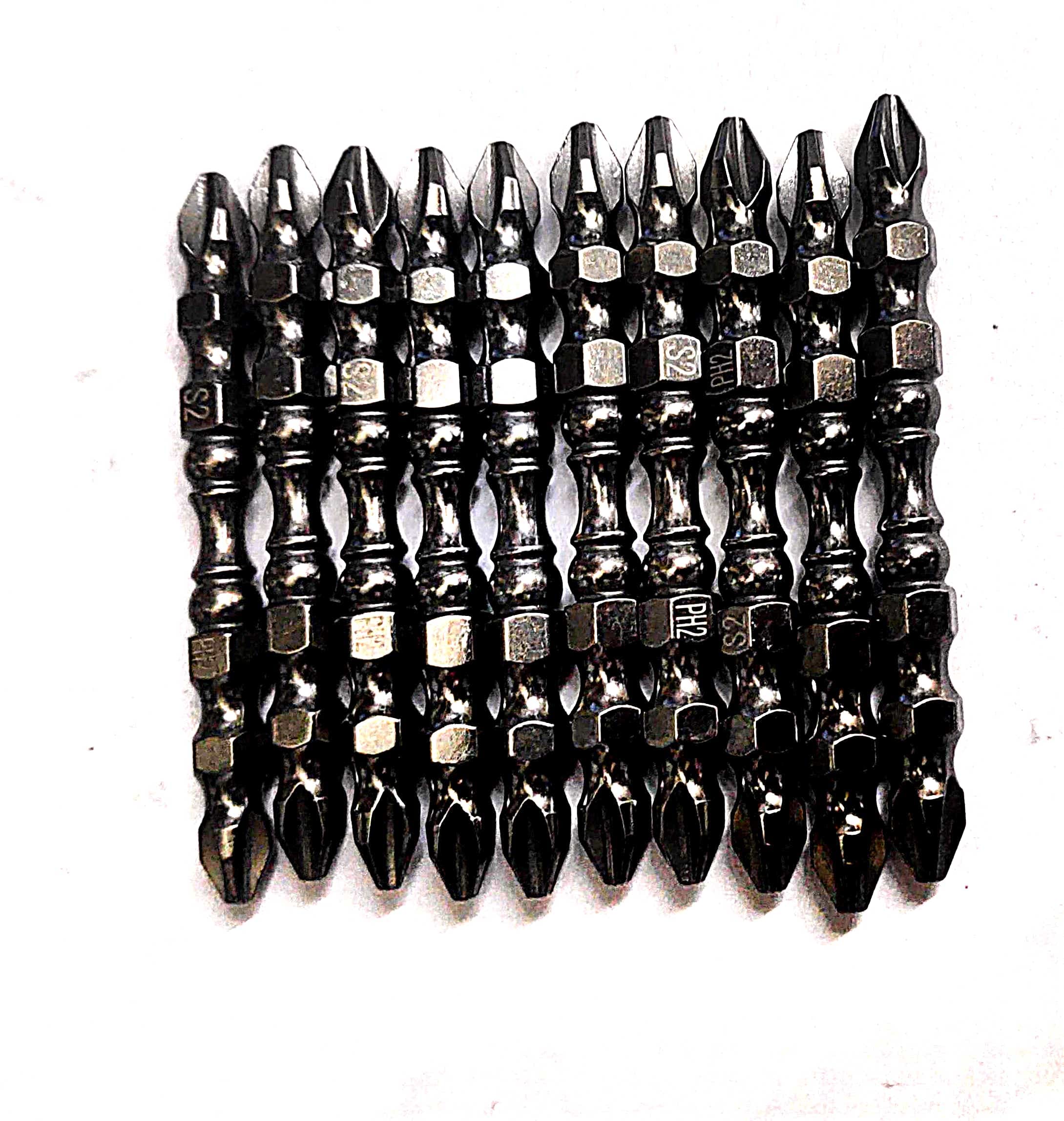 H9 Chrome Vanadium Steel 1/4 Hex Double Ended Magnetic Screwdriver Bit Reduce Ph2 Bits Nickel Finish S2 Taiwan In Screwdriver Power Tools (Pack Of 10 Pcs) (Size Ph2 - Ph2 X 65 Mm) (B0BGY5MR3M) Amazon Price History, Amazon Price Tracker