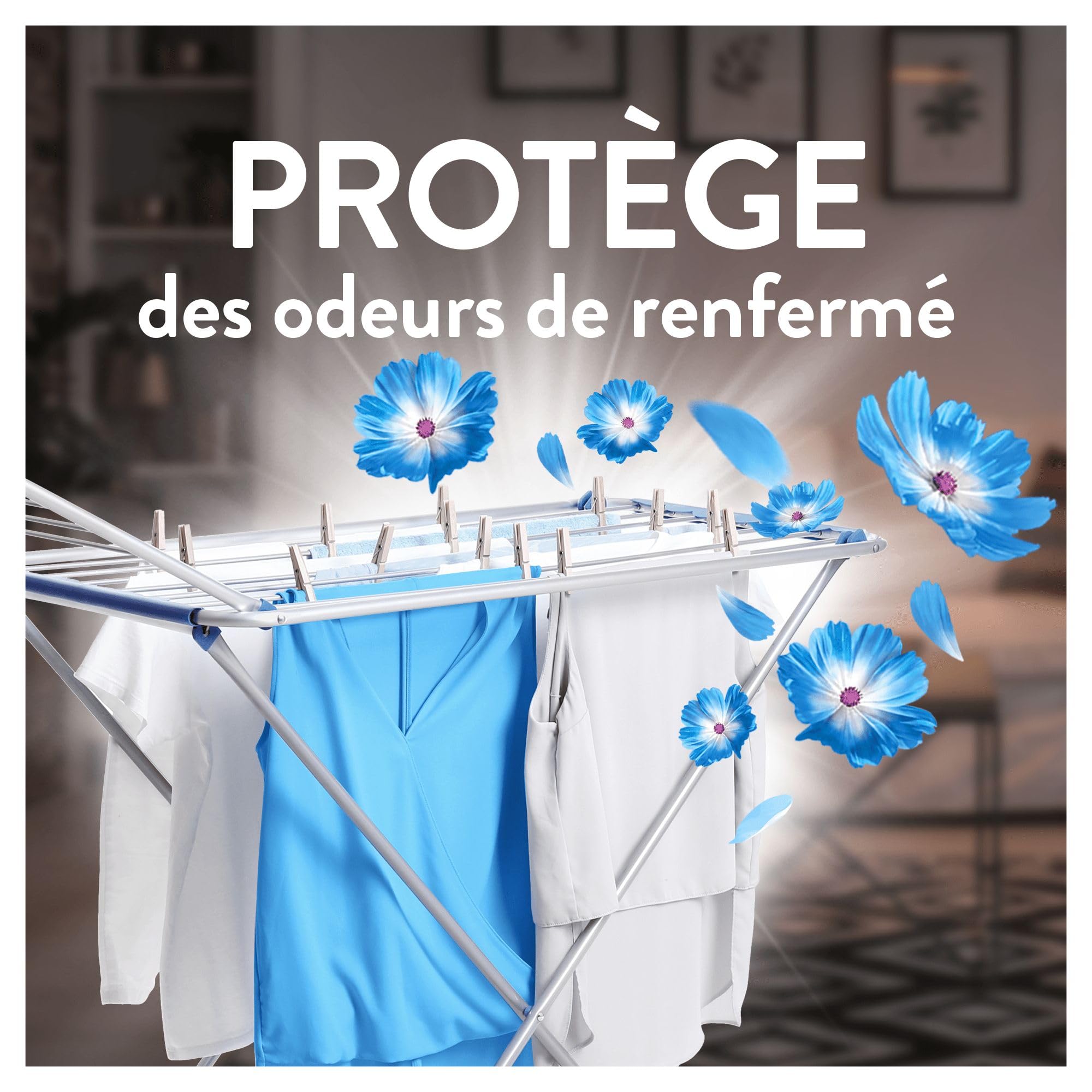Lenor Fresh Air Adoucissant Fraîcheur Matinale, 216 Lavages (6 x 36 Lavages), Fraîcheur Ultra Concentrée