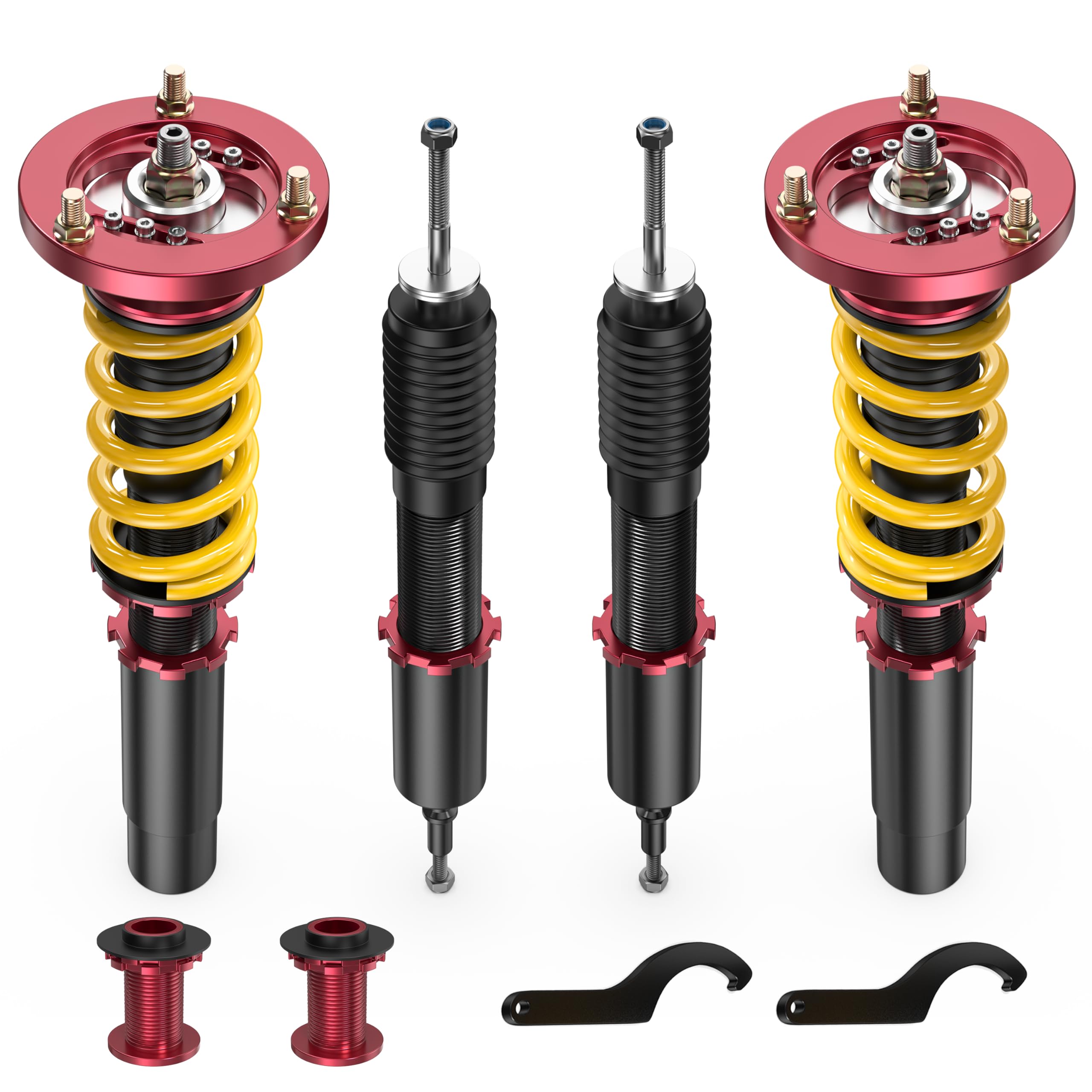 Amazon.com: KUIPERAUTO Lowering Coilovers Struts Compatible for