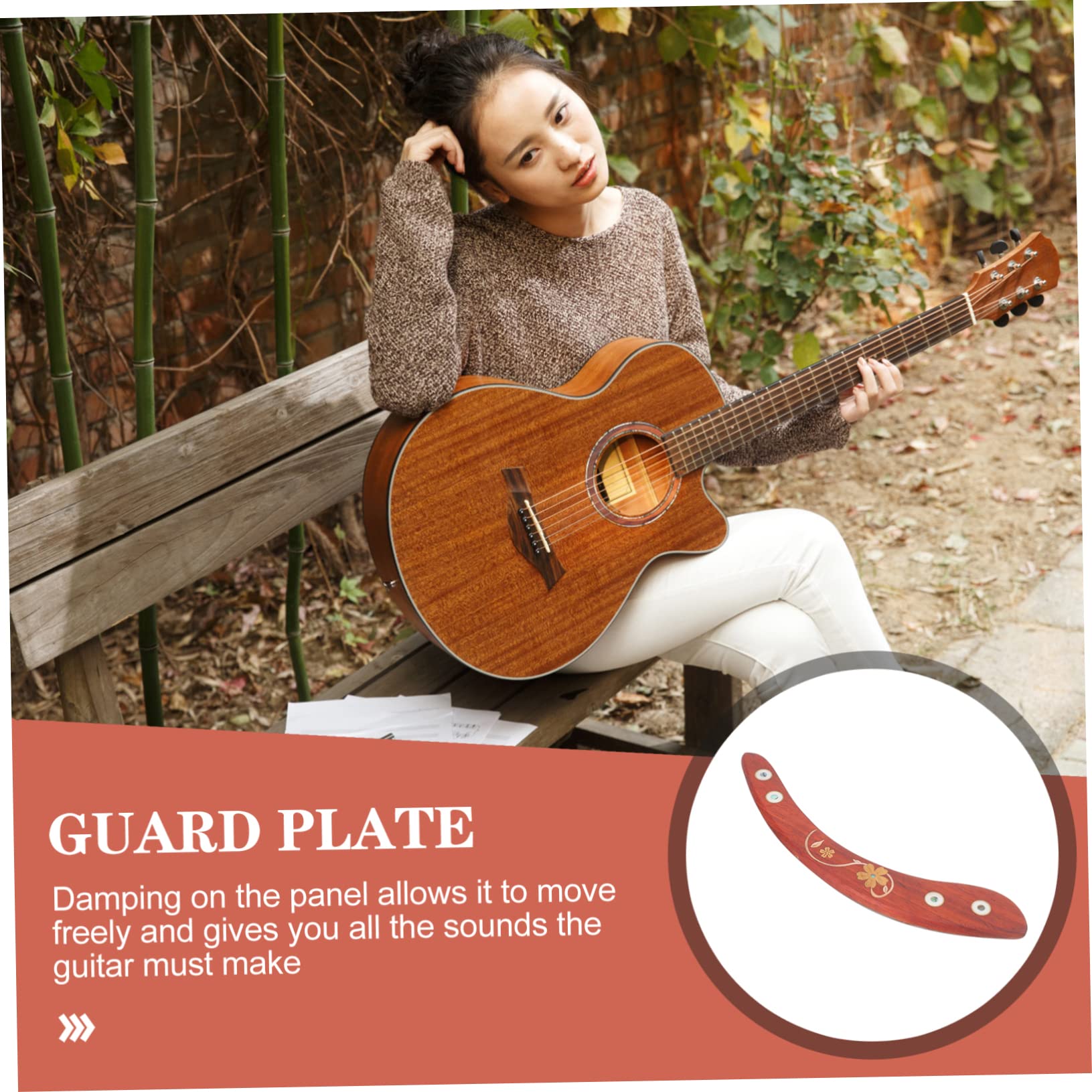 Toyvian 3 Pièces Accoudoir De Guitare Pièce De Guitare Pratique Pièces De Accessoire De Protection De Main Courante De Support De Micros s