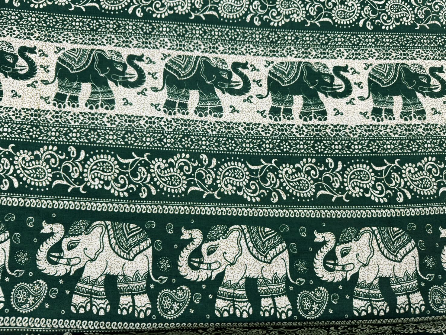 Amazon.com: AMORNPHAN 44” Tribal Elephants Animal Printed