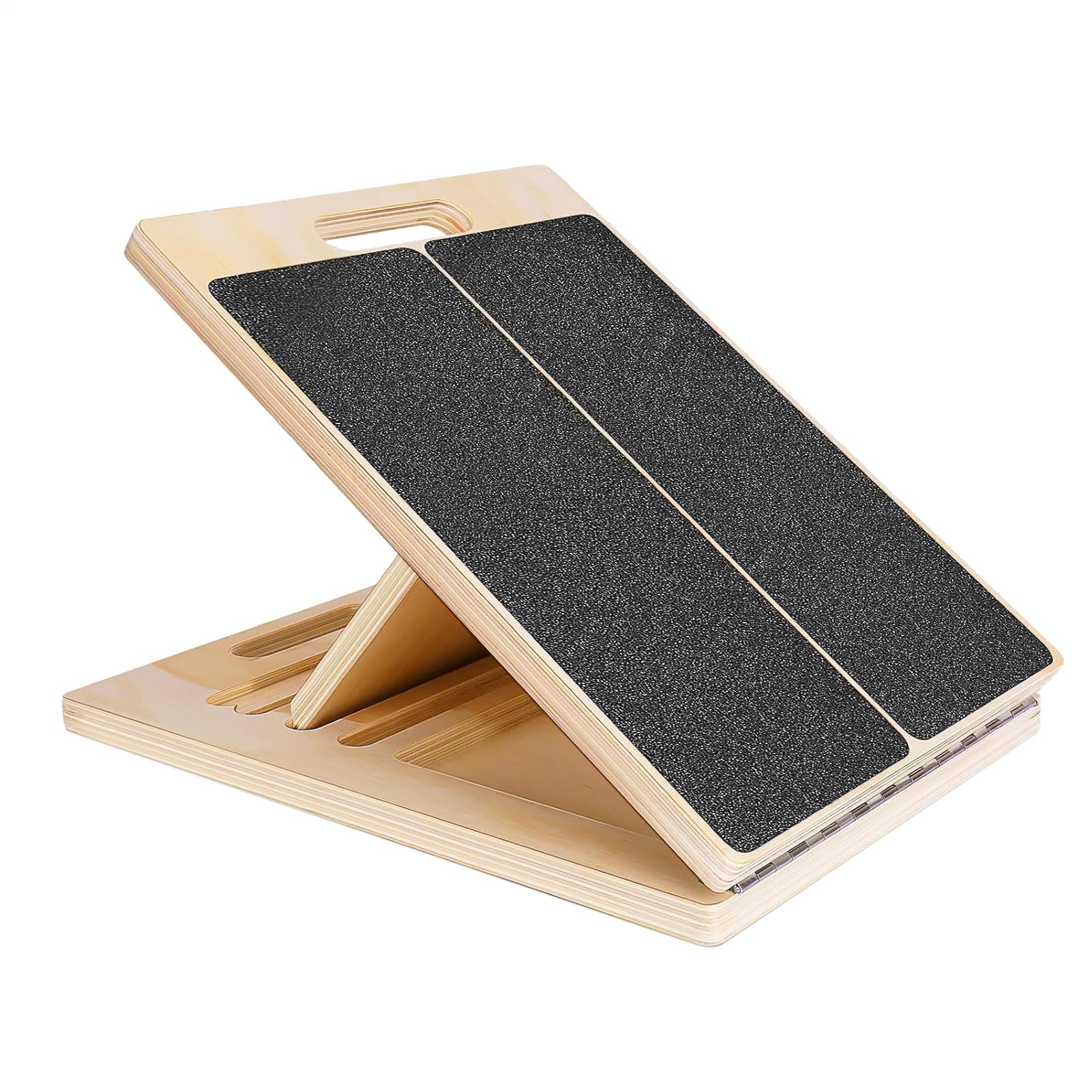 Tabla Inclinada – Equipo Portátil de Estiramiento | Tabla Antideslizante para Gemelos, Gimnasio en Casa, Ejercicio Tobillo, Rodilla, Pierna, Pie para Adultos y Mujeres