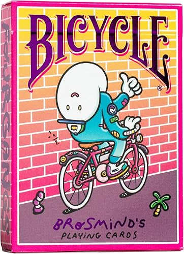 Bicycle Brosmind - Juego de cartas de cuatro pandillas, color amarillo