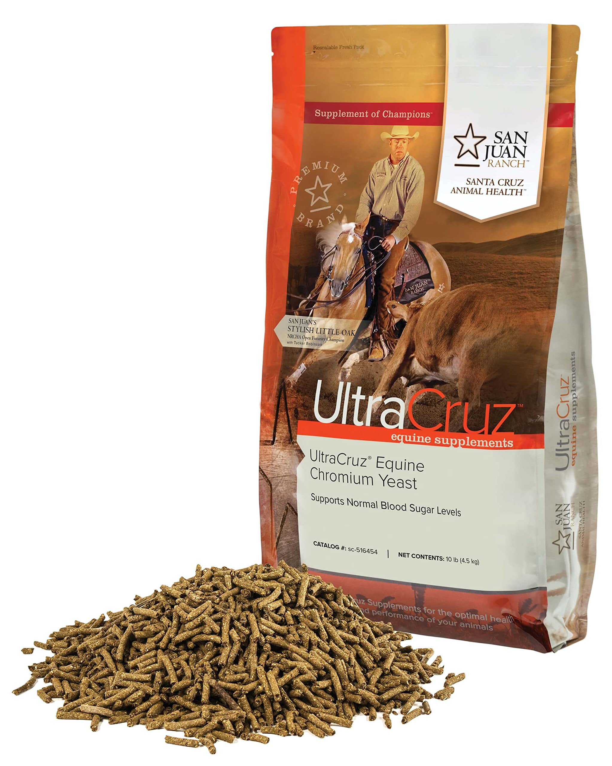 UltraCruz® Integratore di lievito di cromo per cavalli, 10 libbre