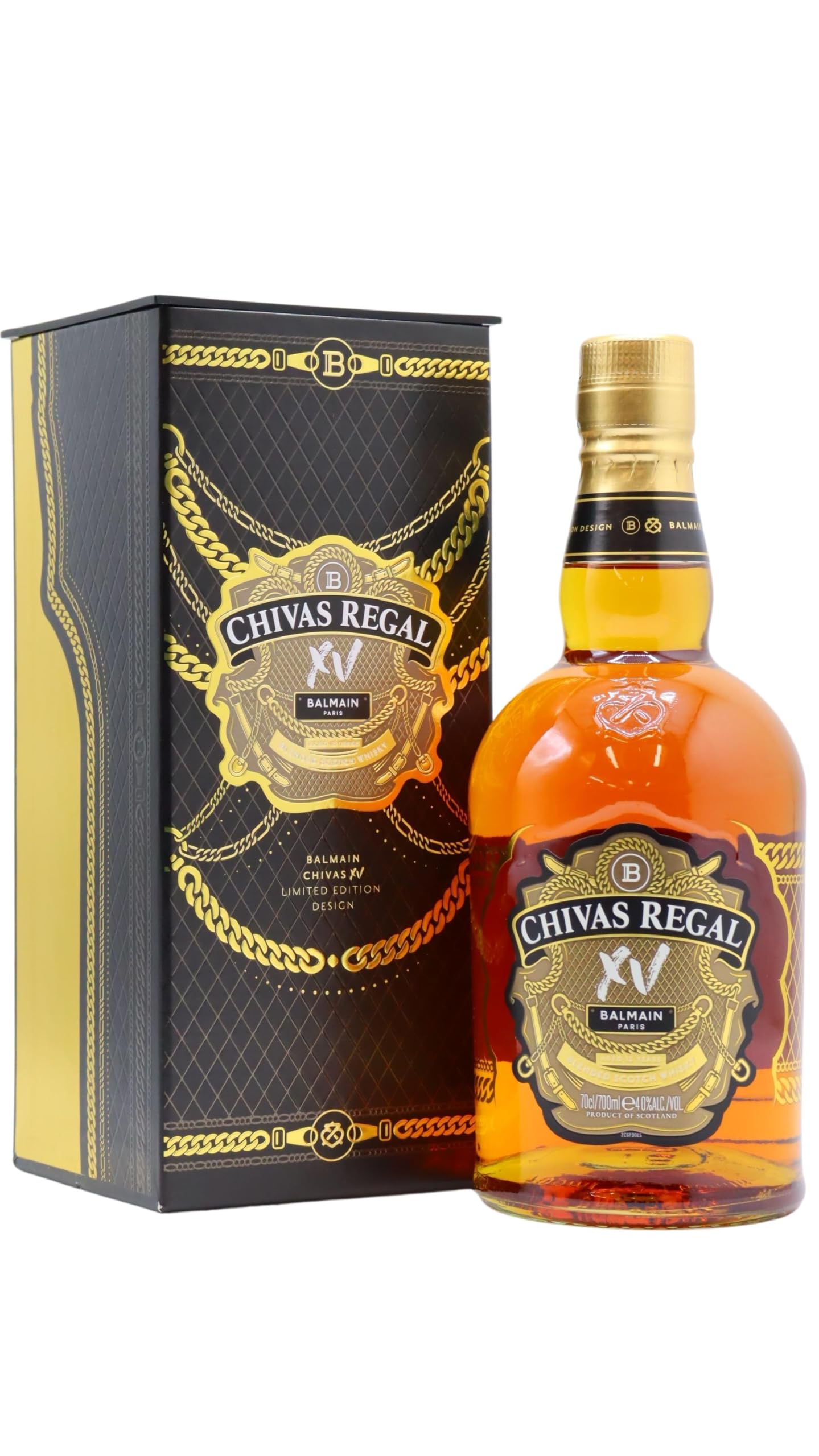 Chivas Regal - XV Balmain Limited Edition - 15 year old : Amazon