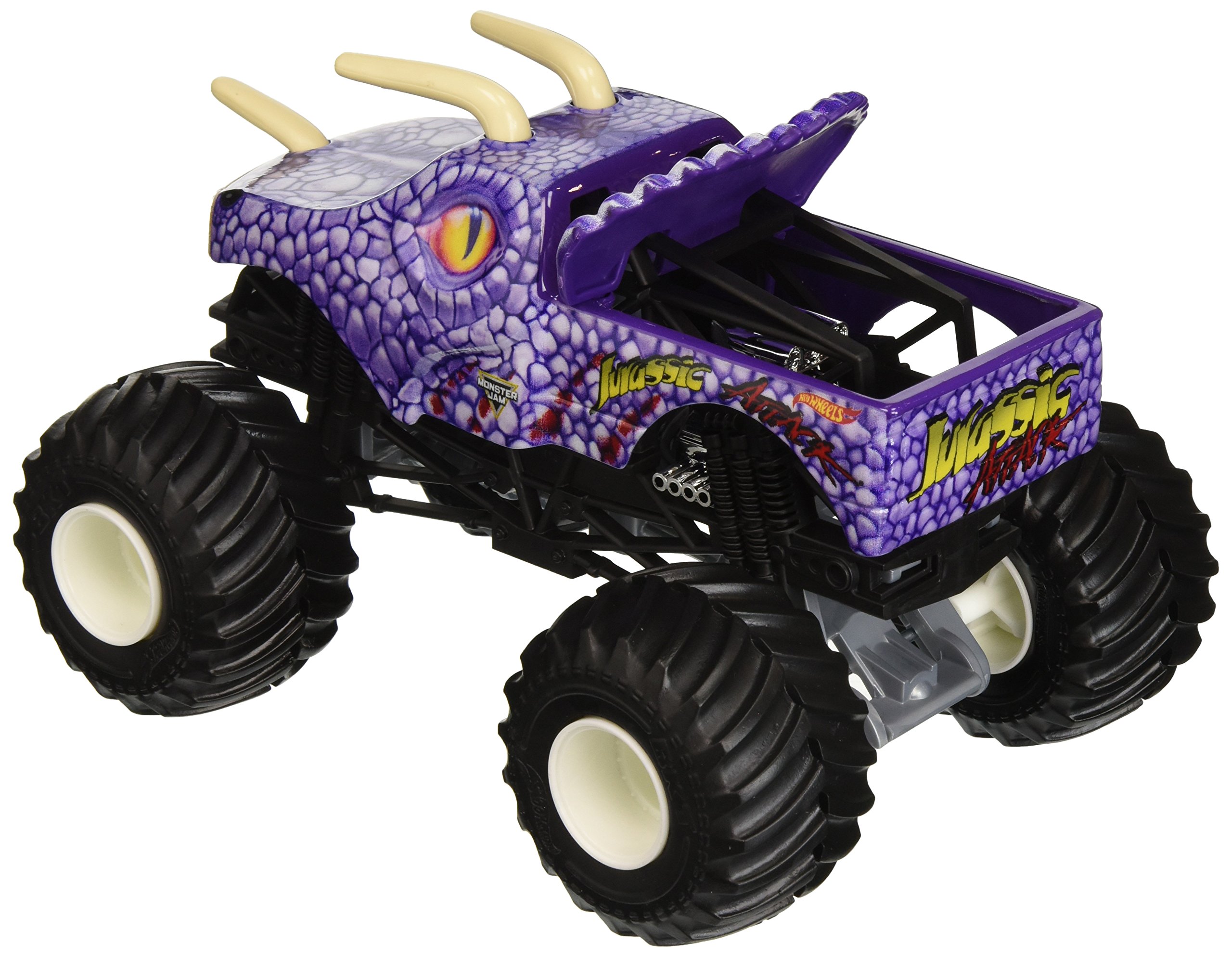 Hot wheels Monster Jam Jurassic Attack Vehicle, Green : Amazon.in