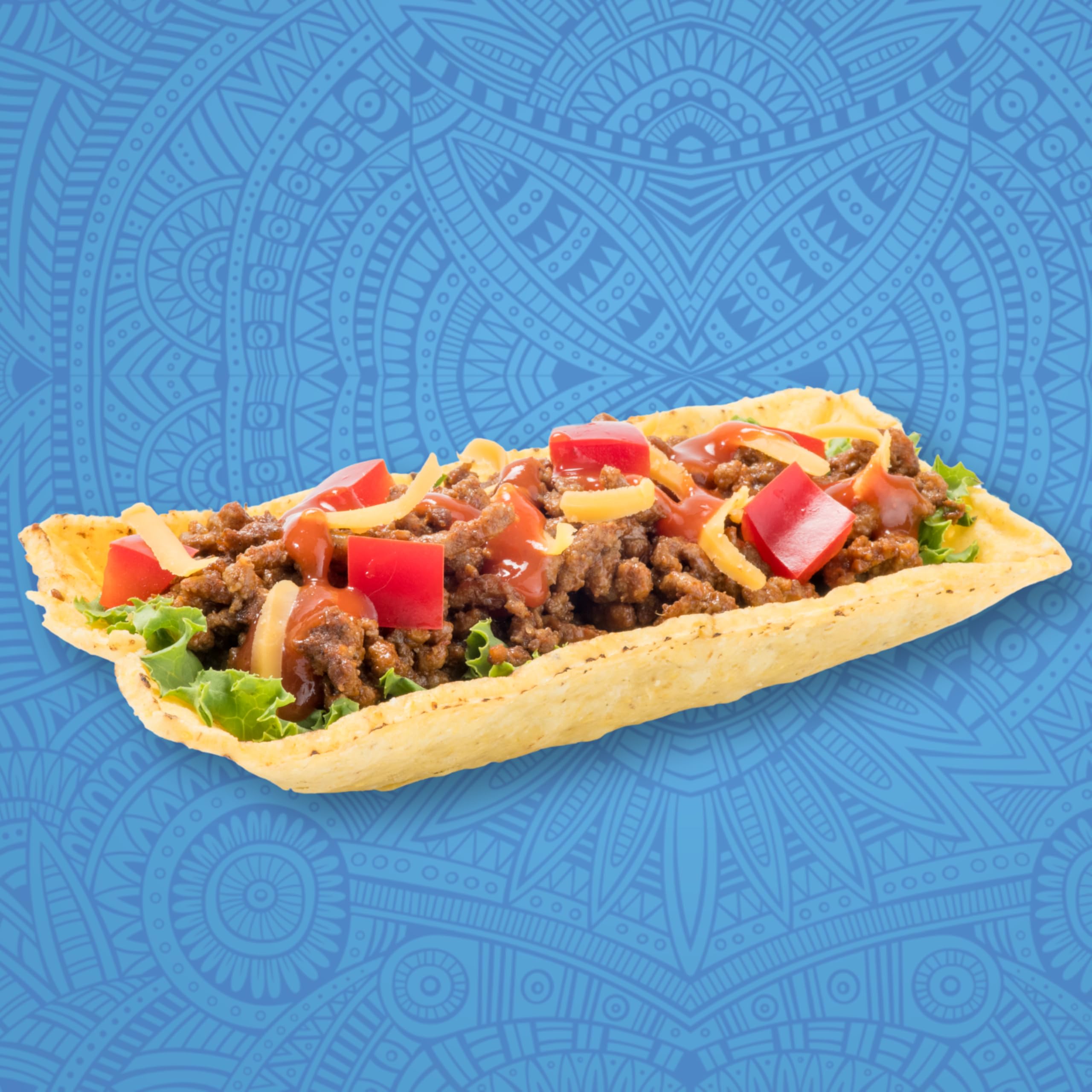 Ortega Taco Dinner Kit, Fiesta Flats Tacos, 12 Count