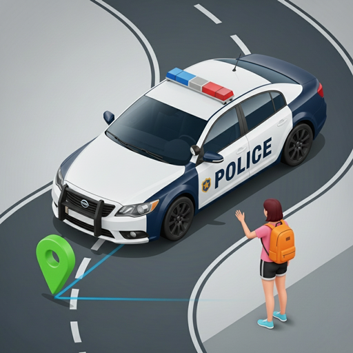 Police Car Pickup Simulator: Crime City Driving Patrol