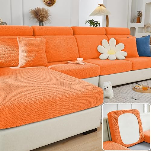 Miniatura 17 de Fundas de sofá mágicas relajantes para el hogar, fundas elásticas para sofá, fundas de sofá para sofá, fundas de sofá para perros, lavables (gris