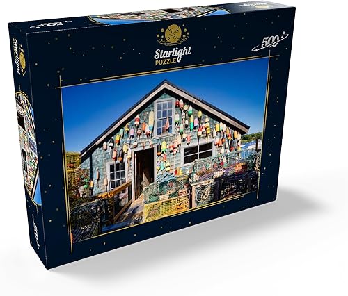 Miniatura 2 de MyPuzzle Bass Harbour On Desert Island in Maine USA - Rompecabezas prémium de 500 piezas para adultos