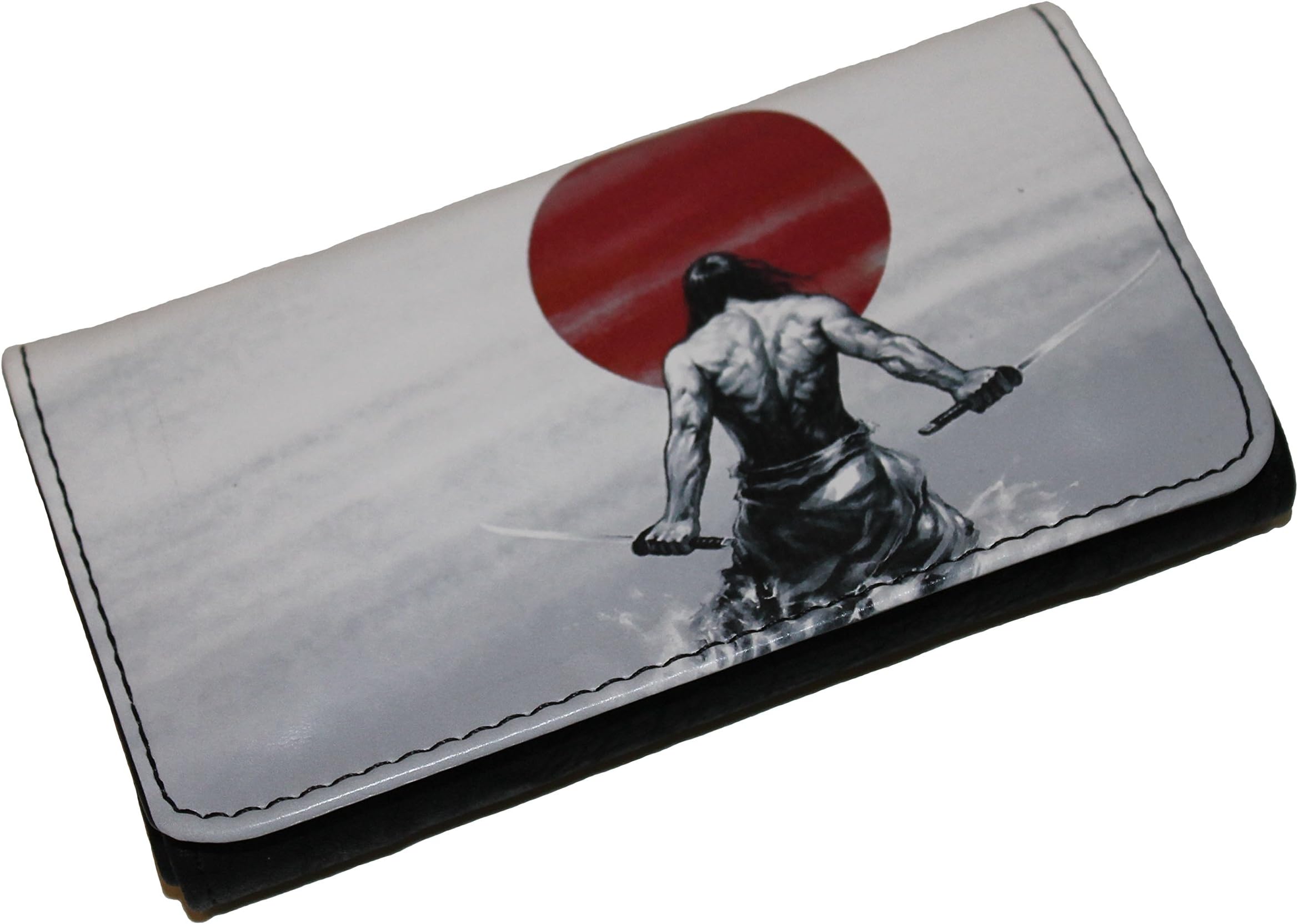 Faux Leather Tobacco Pouch - Samurai