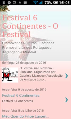 O FESTIVAL