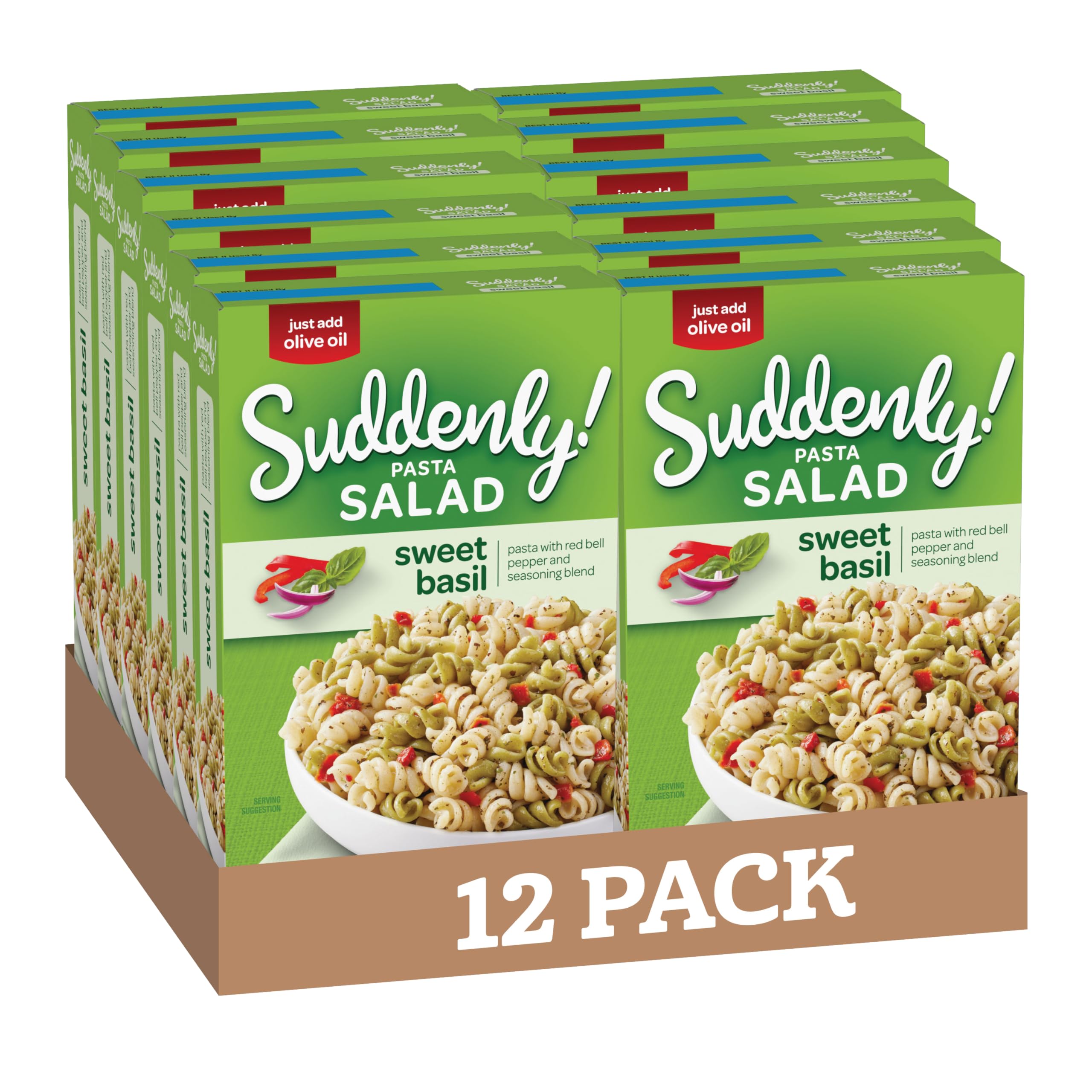 Sweet Basil Pasta Salad - 7.7 Oz 12 Pack