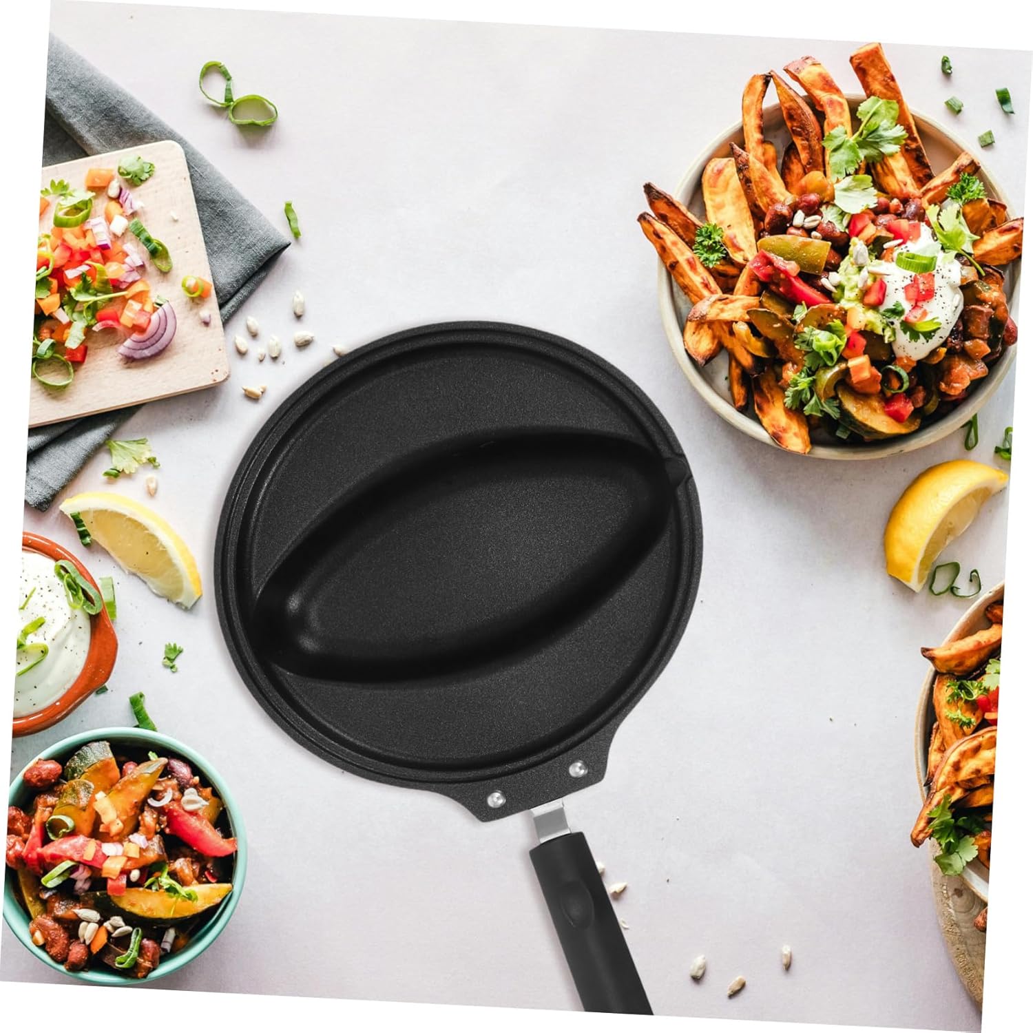 Non-stick Egg Pan Multipurpose Frying Pan Omelet Rice Mold for Household