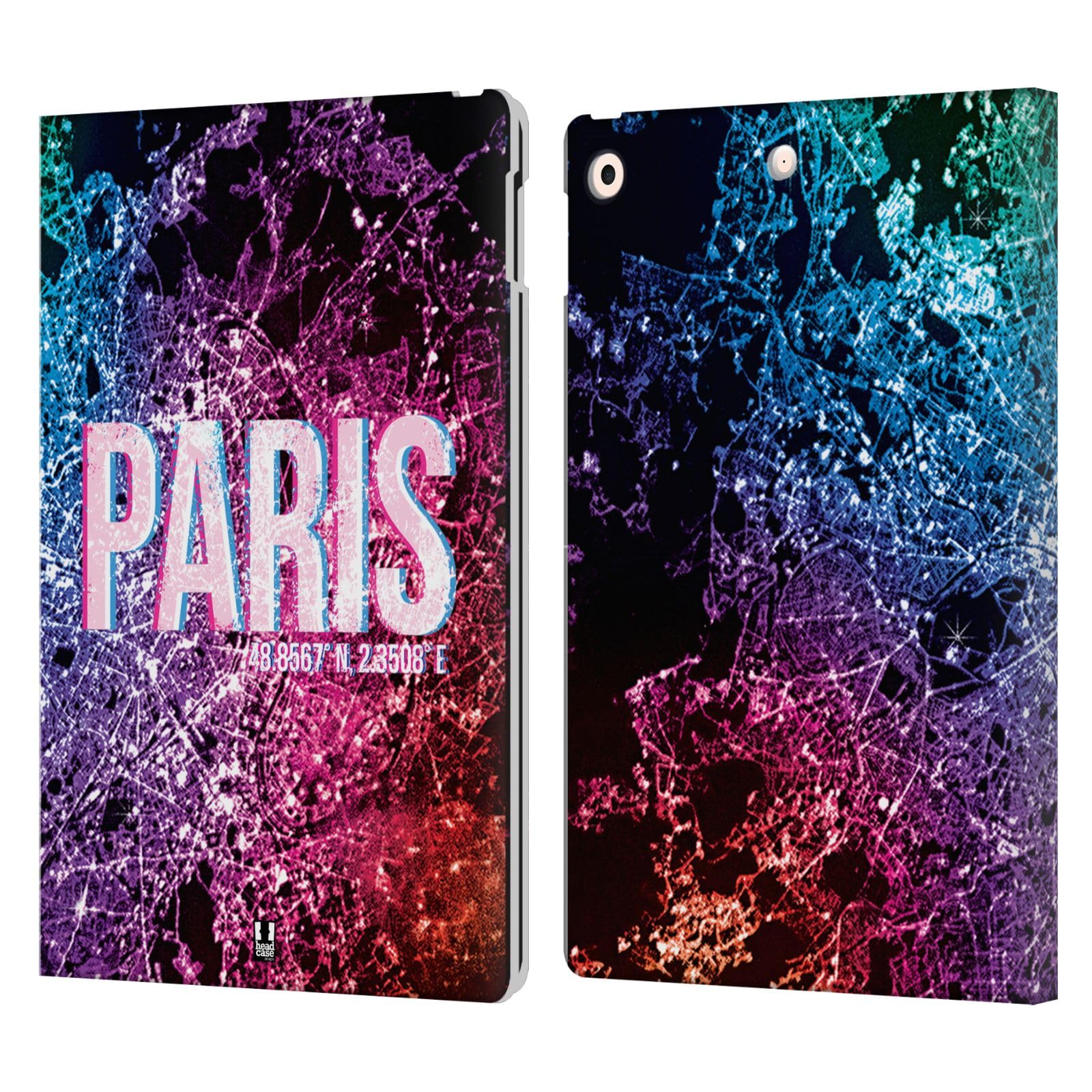 Étui portefeuille iPad 10.2 compatible Apple protection simili cuir à rabat Paris - 8