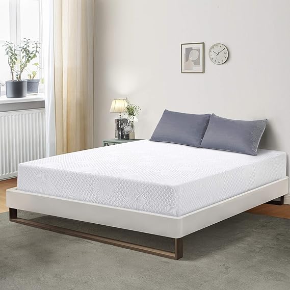 PrimaSleep 6 inch Smooth Top Foam Mattress,Memory Foam,Bed in Box,Twin Home & Kitchen
