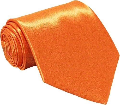 Vista 29 de Soophen corbata para hombre 3.75 pulgadas de color sólido 13.marrón