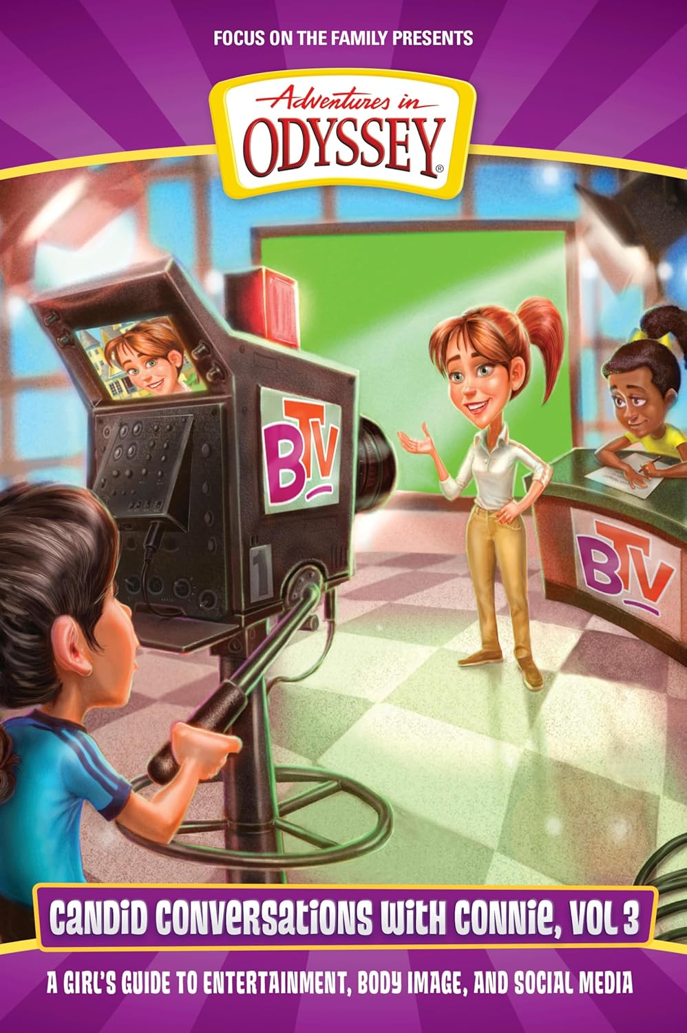 Candid Conversations with Connie, Volume 3: A Girl's Guide to Entertainment, Body Image, and Social Media (Adventures in Odyssey Books)      Kindle Edition